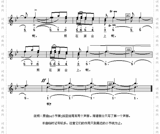 饮酒歌歌剧《茶花女》选曲