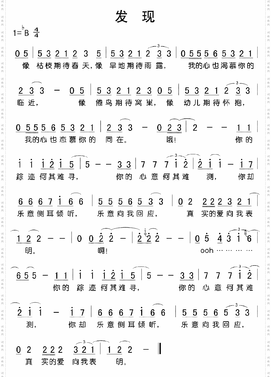 发现