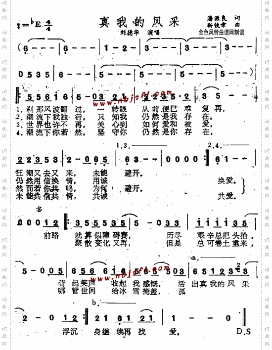 真我的风采粤语