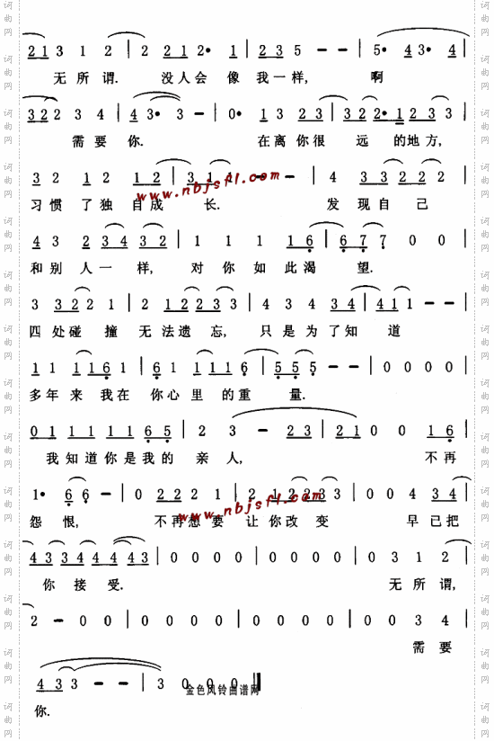 没有人会像我一样----可听