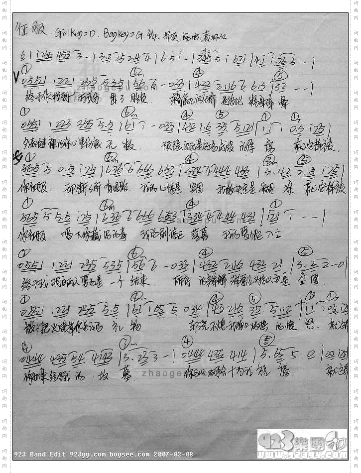 那英-征服