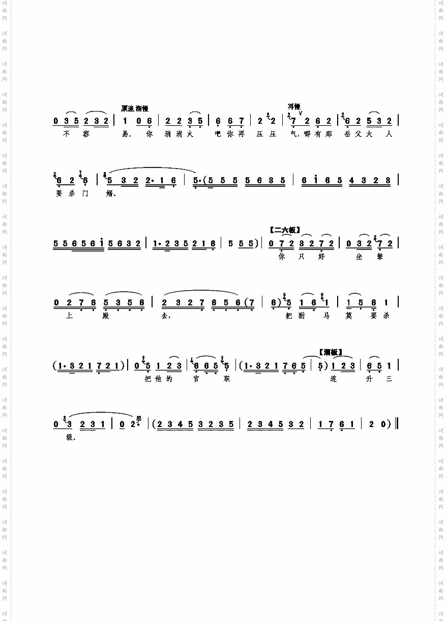 劝万岁你莫要动真气