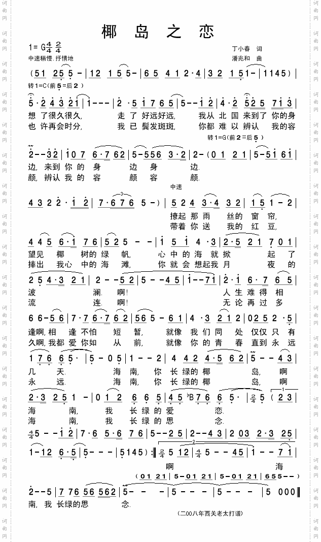 椰岛之恋