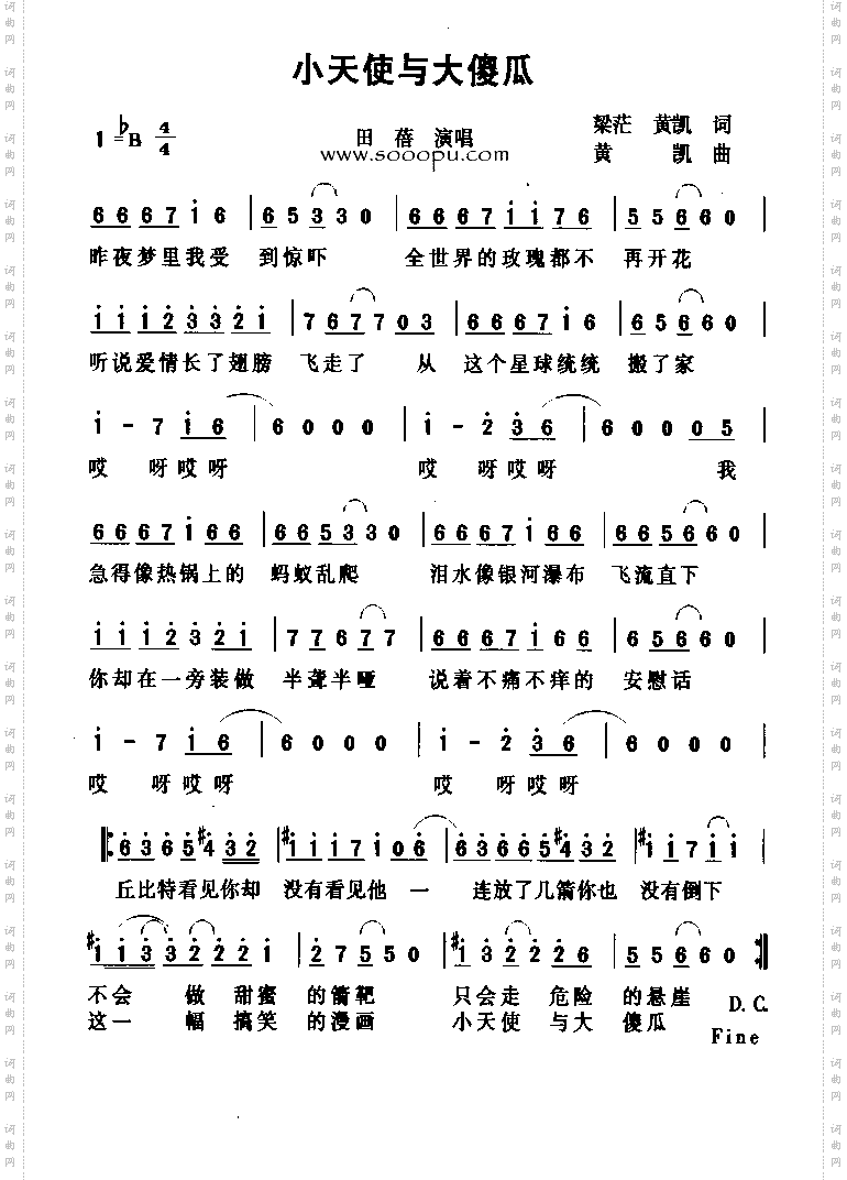 小天使和大傻瓜