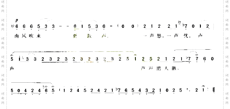 倚门望