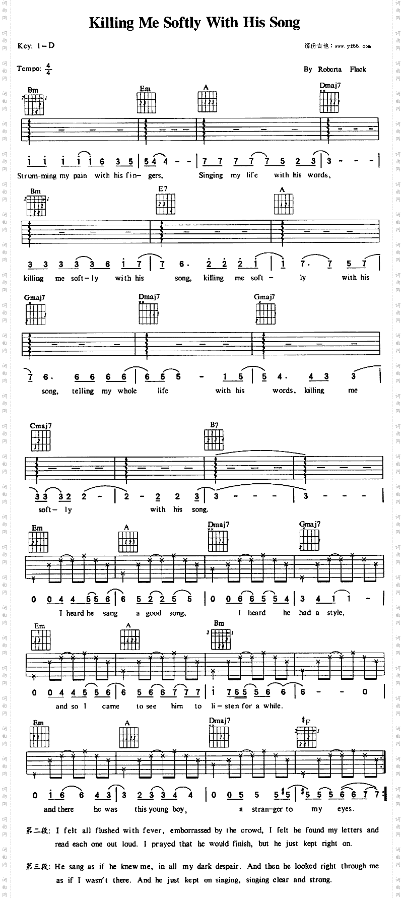 KillingMeSoftlyWithHisSong