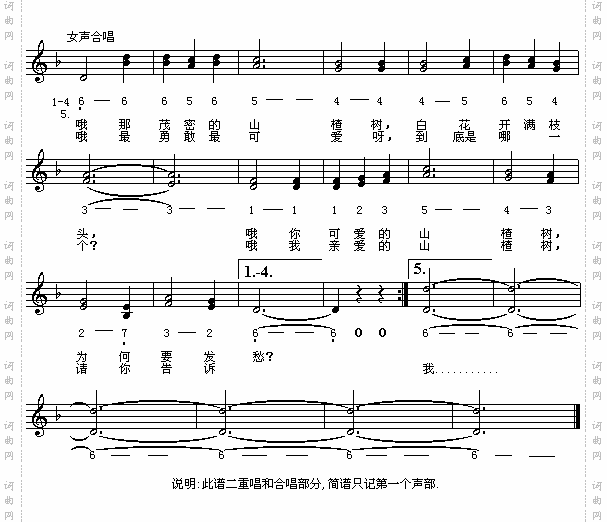 山楂树俄
