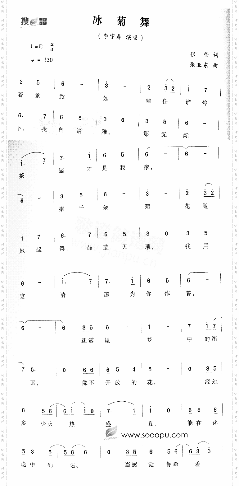 冰菊舞