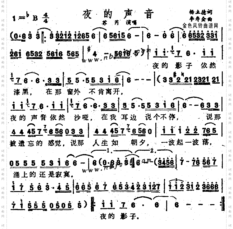 夜的声音