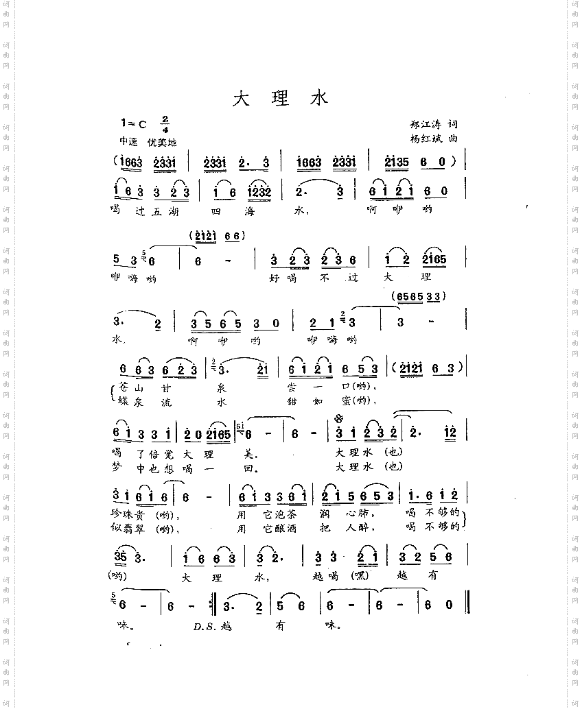 大理水