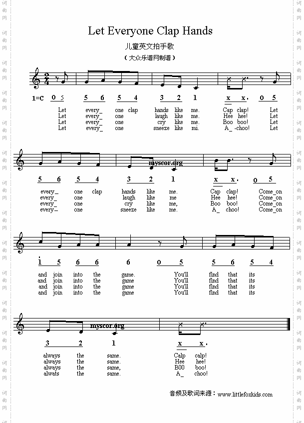 LetEveryoneClapHands