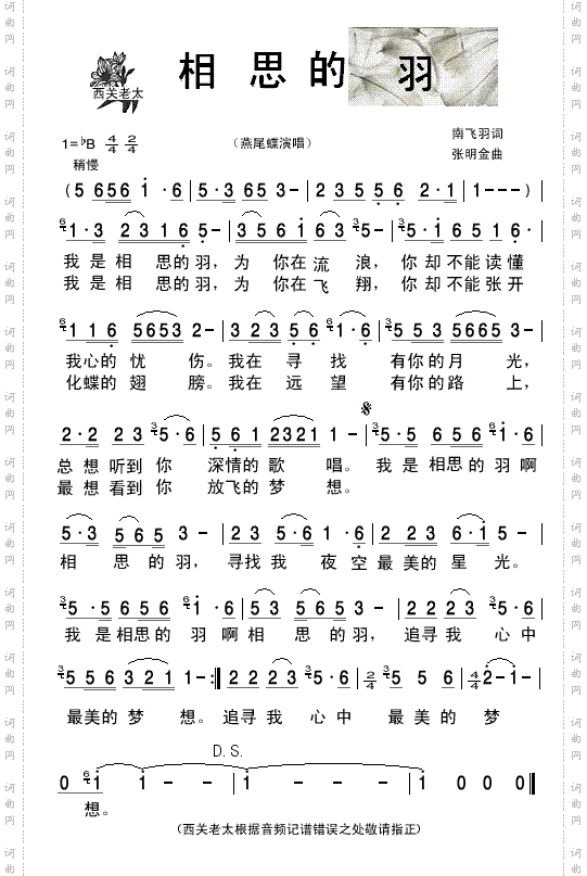 相思的羽