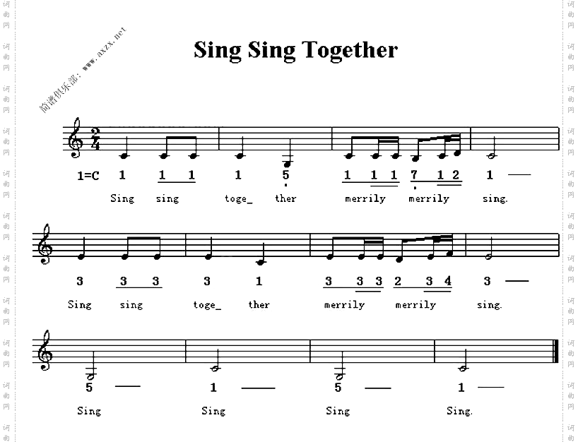 Singsingtogether