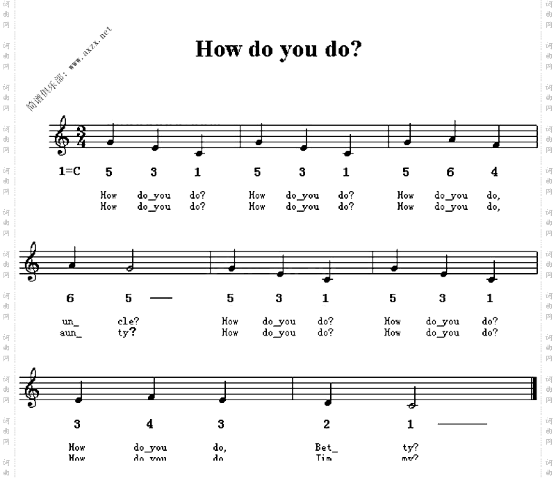 Howdoyoudo