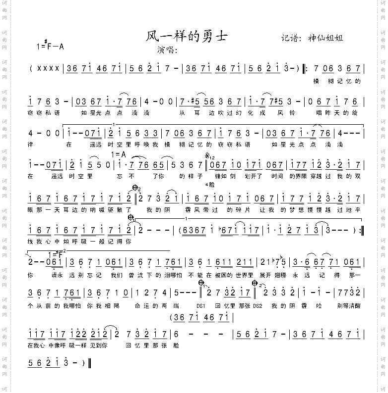 风一样的勇士