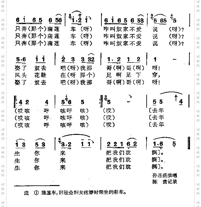 蒲篷车