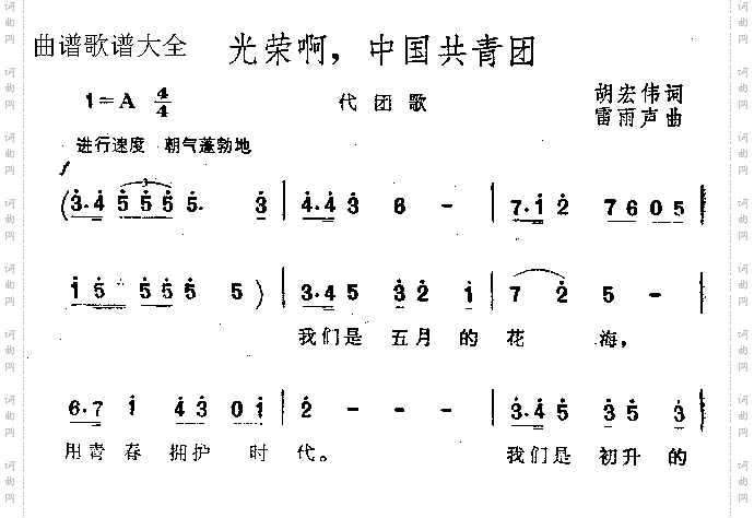 光荣啊中国共青团