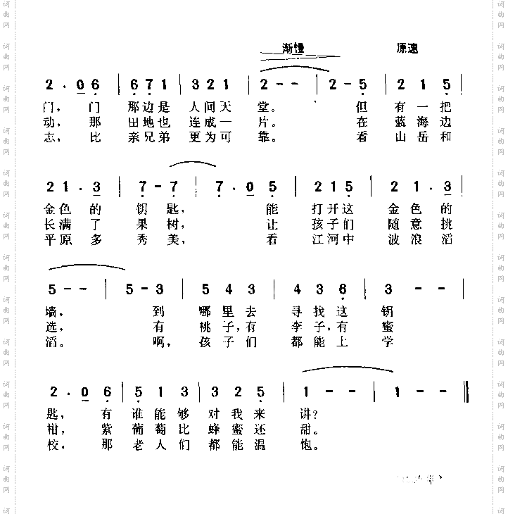 海那边遥远的地方