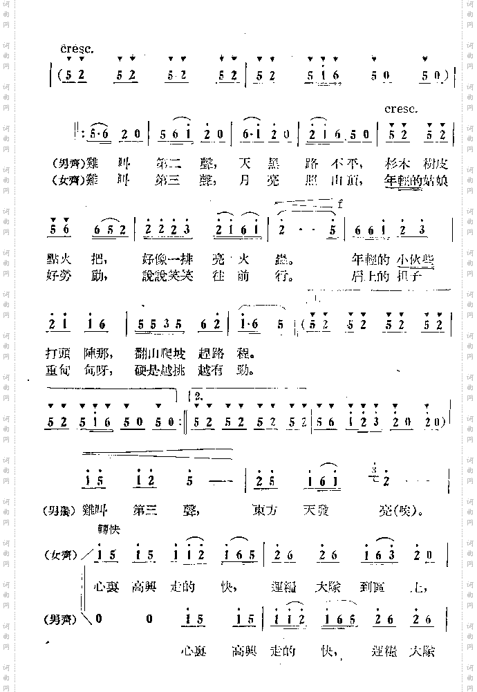 家家户户运粮忙