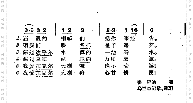 东克尔大喇嘛