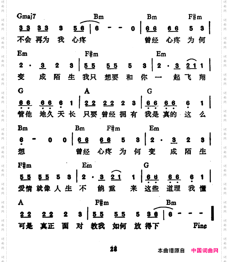 曾经心痛