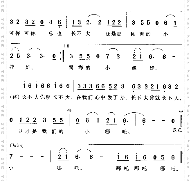 哪咤闹海