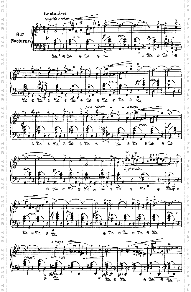 肖邦夜曲