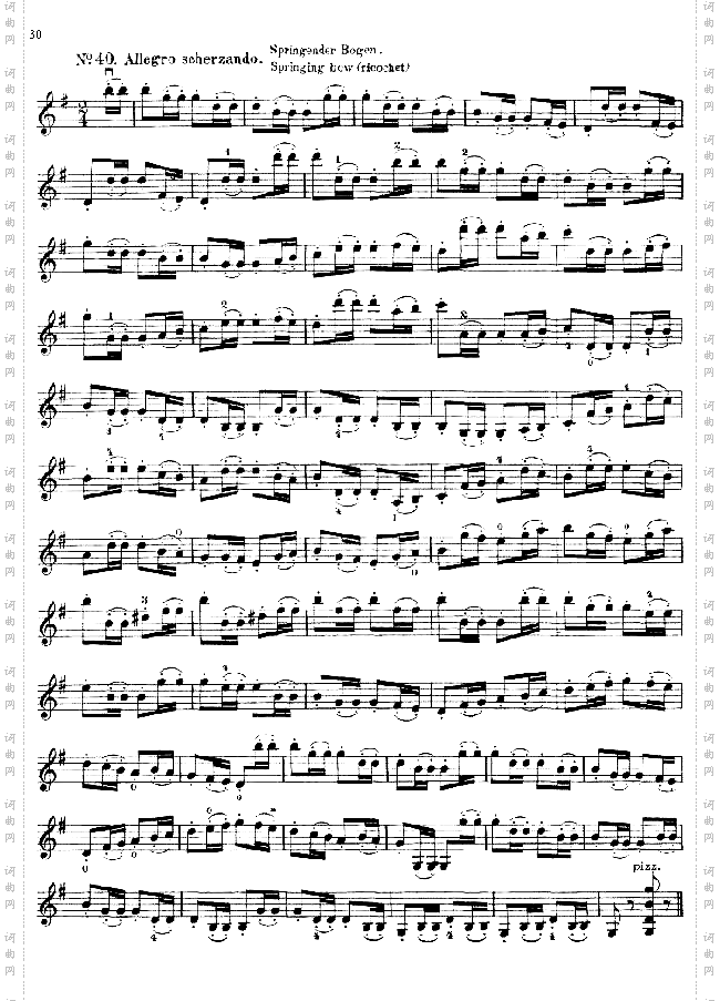 沃尔法特：练习曲60首Op.4521-30页