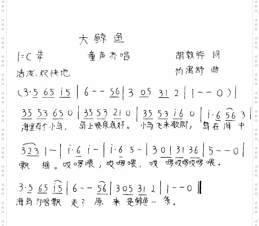 大鲸鱼