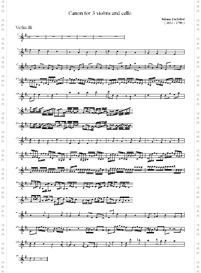 pachelbel`scanonfor3violinsandcello