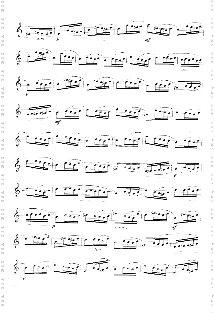 [法]克洛捷练习曲