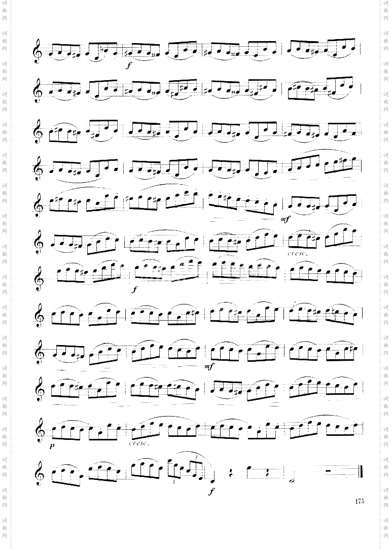 [法]克洛捷练习曲四