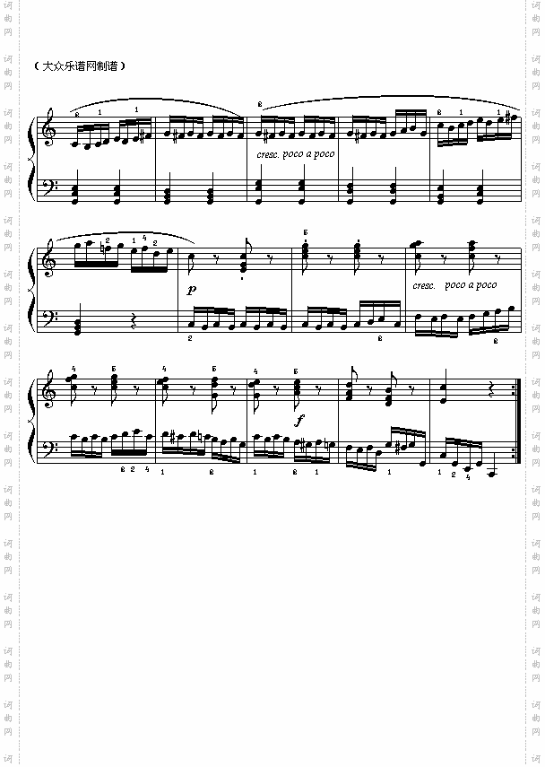 奥莫扎特:小星星主题及三个变奏