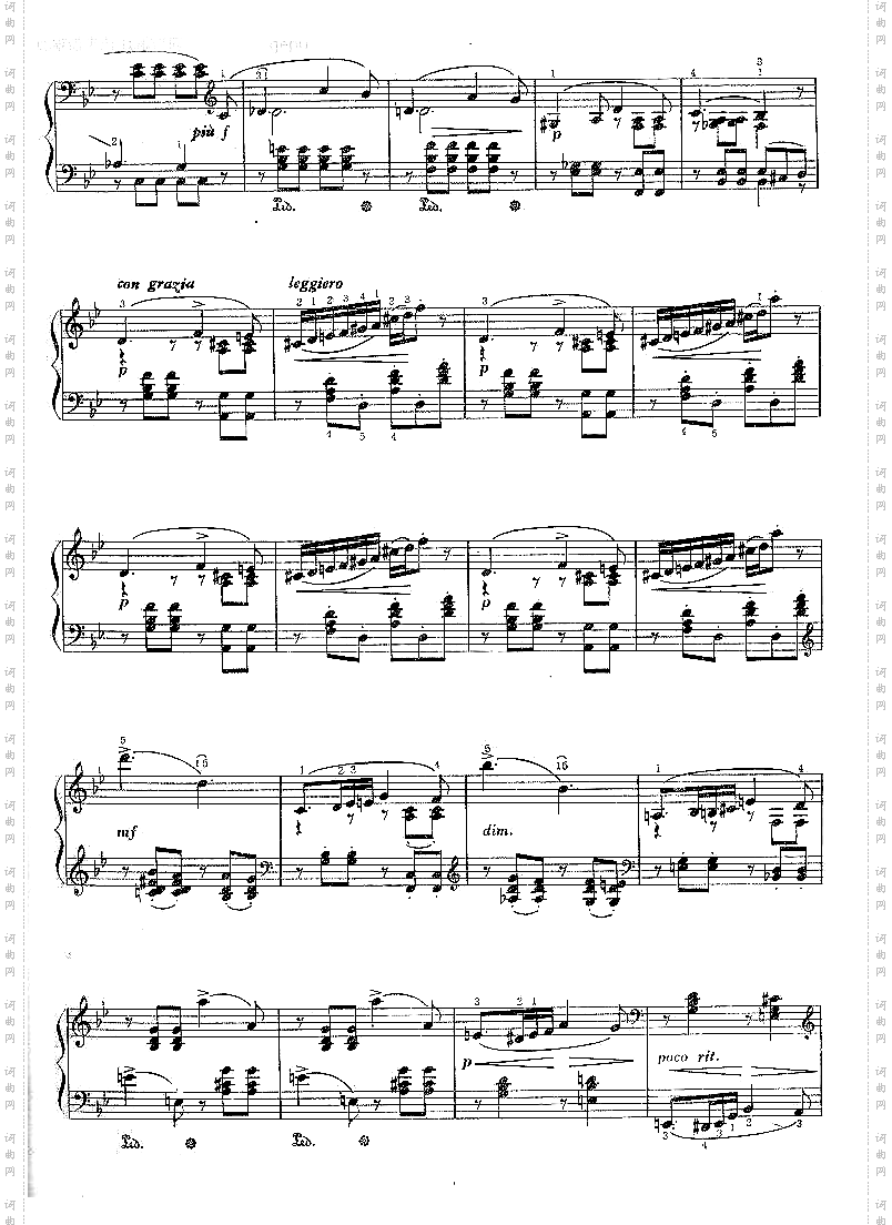 四月——松雪草