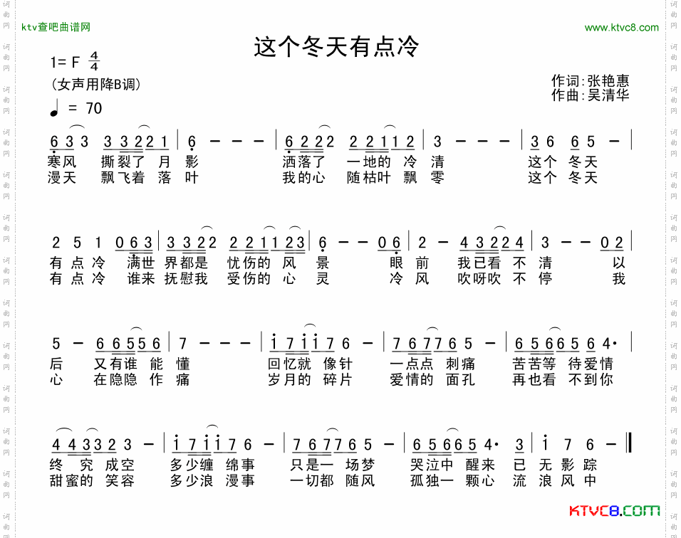 这个冬天有点冷