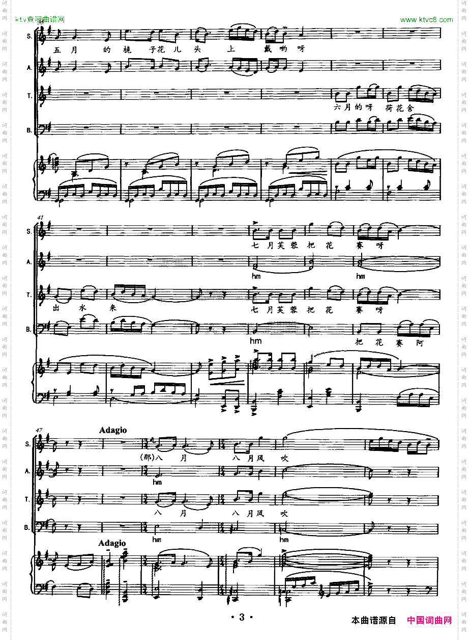 梅花张成康改编版、正谱