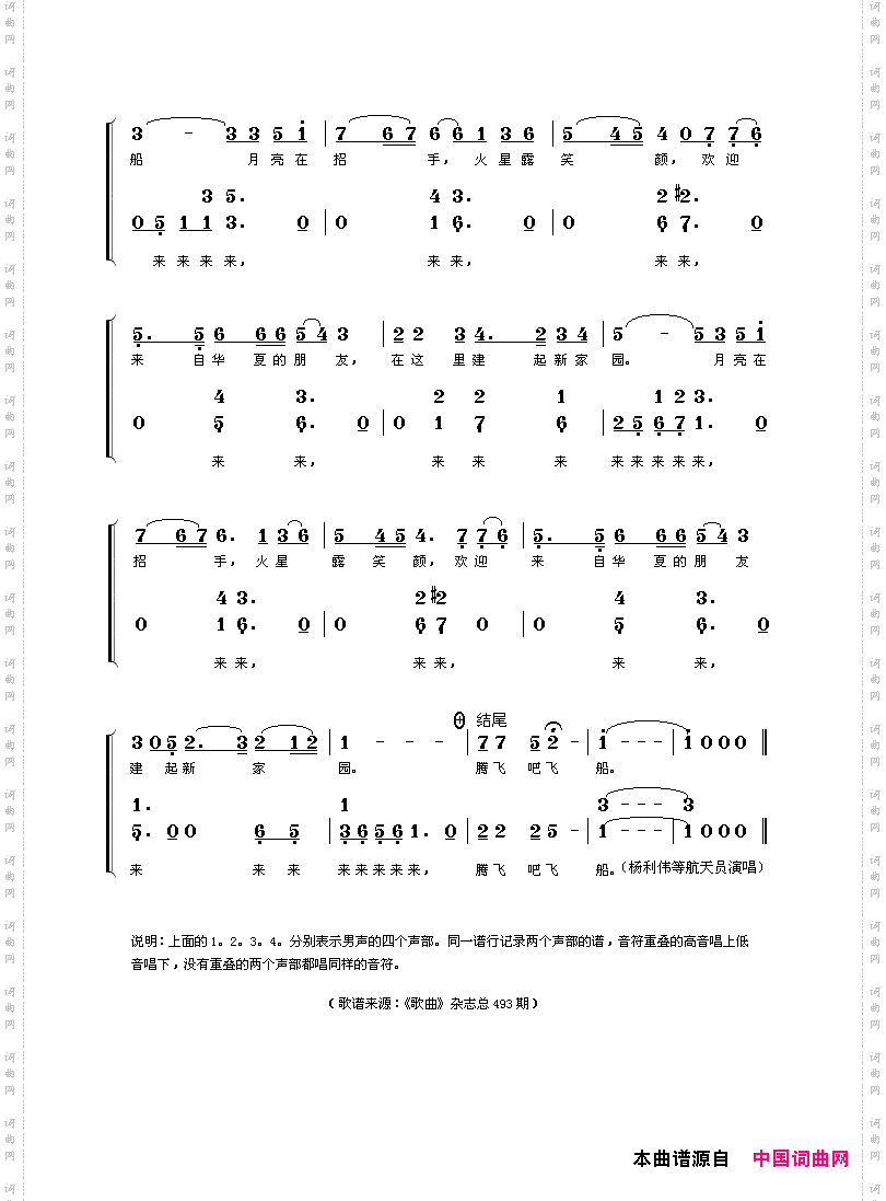 我们是中国的航天员