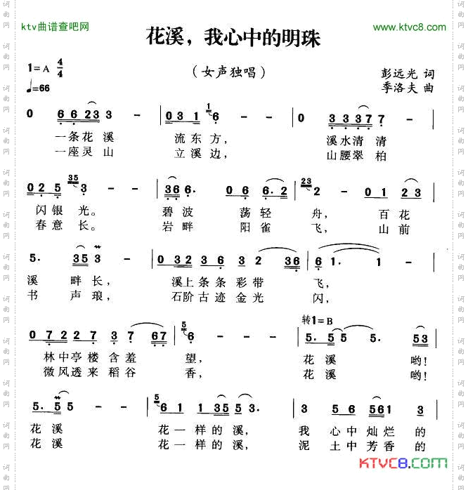 花溪，我心中的明珠