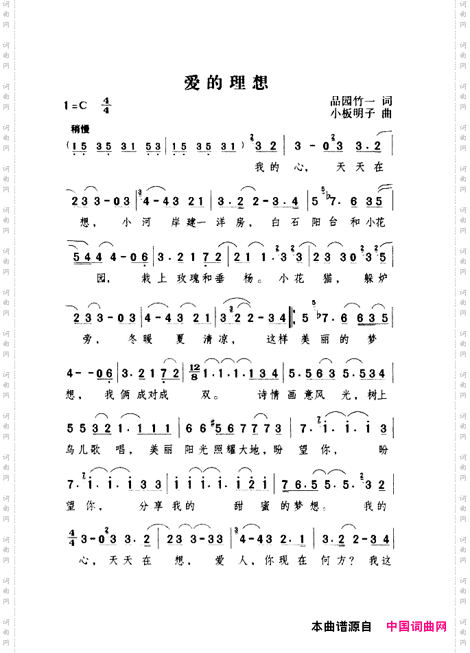 爱的理想
