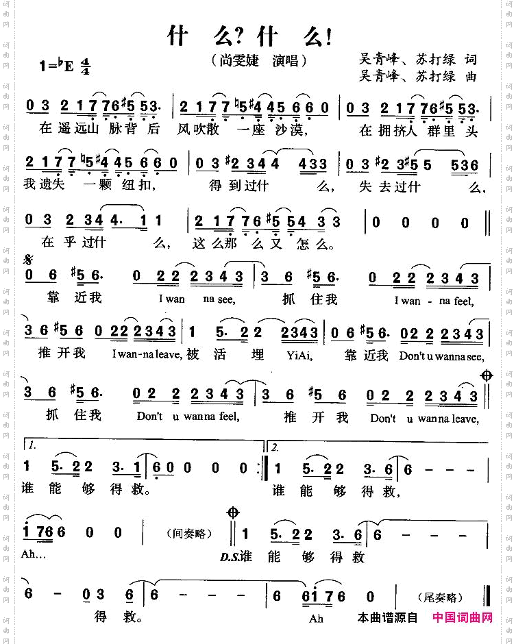 什么什么！