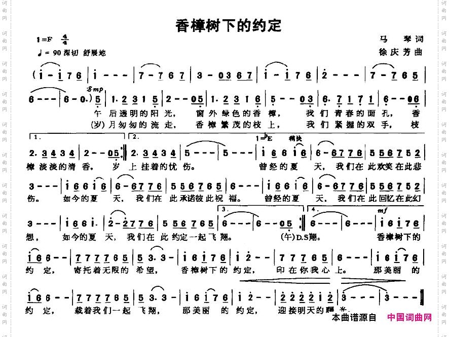 香樟树下的约定