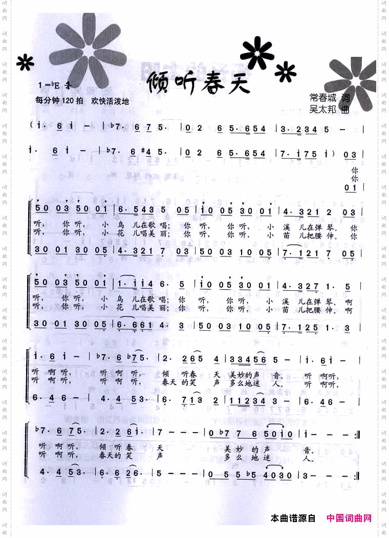 倾听春天童声合唱
