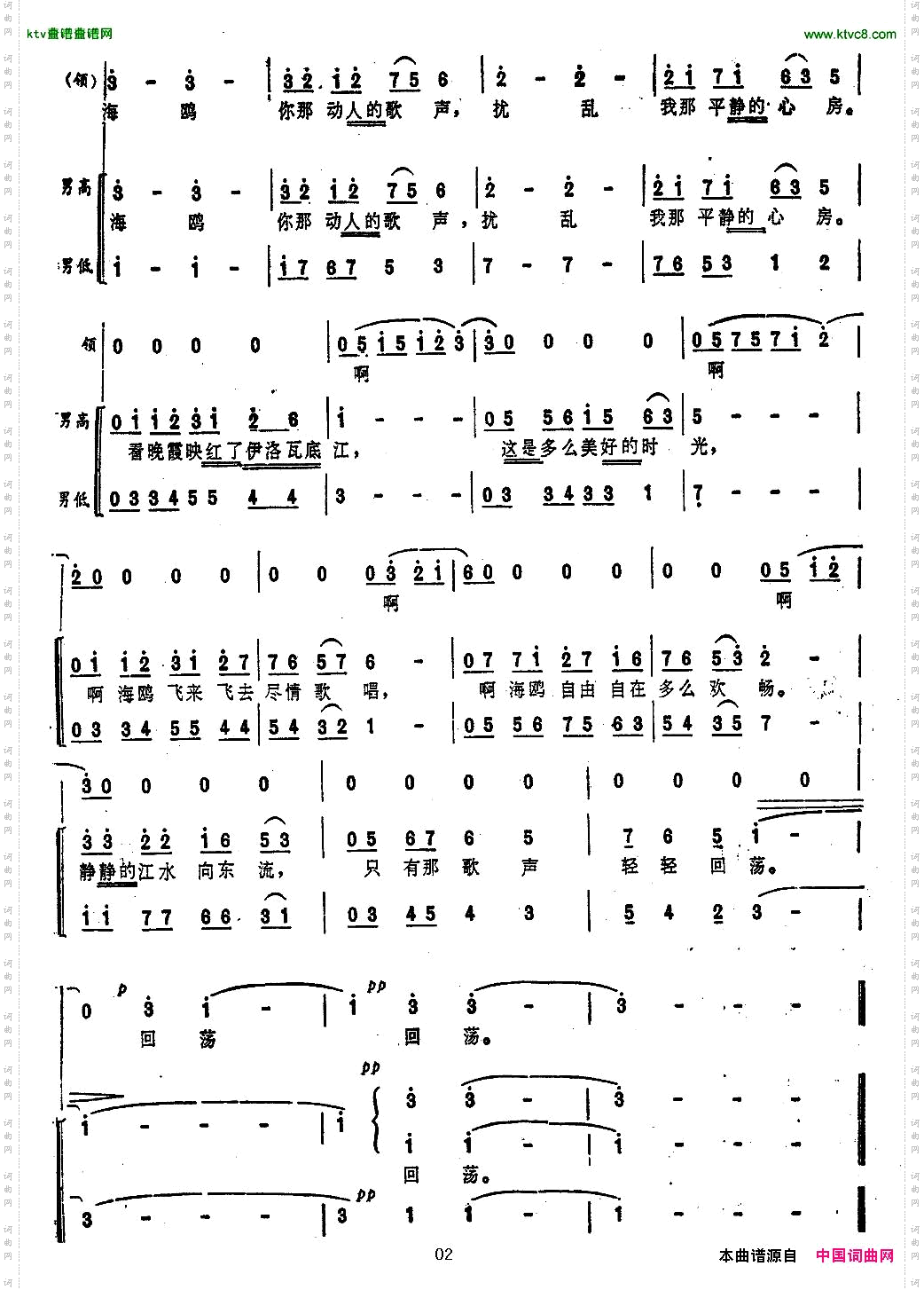 海鸥男声合唱[缅甸]