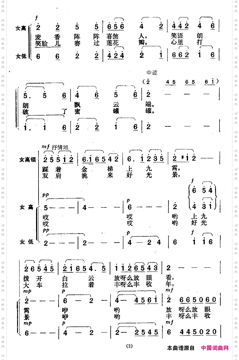 千里高原喜丰收