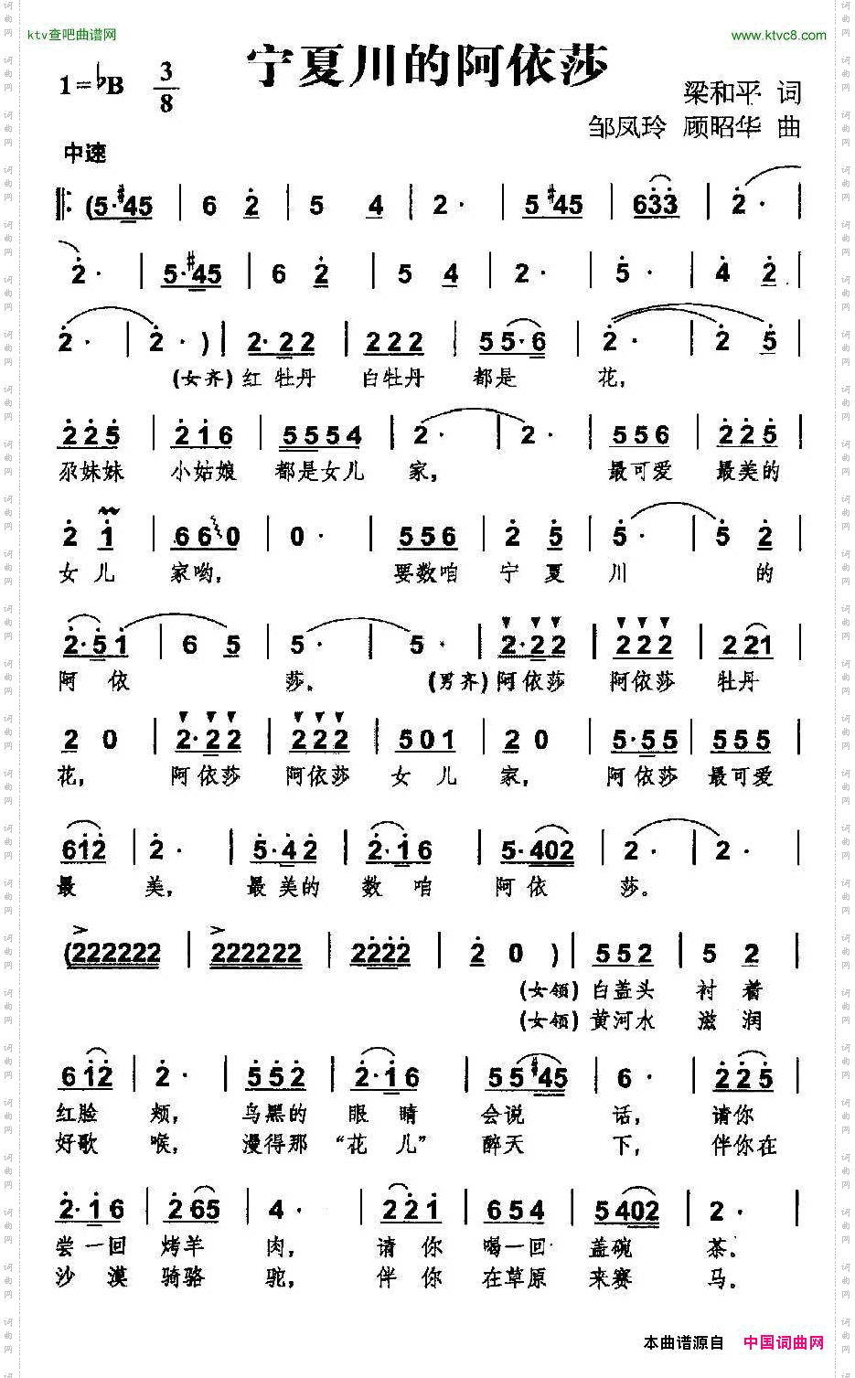 宁夏川的阿依莎