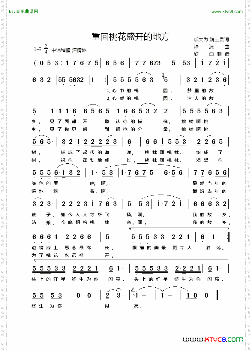 重回桃花盛开的地方