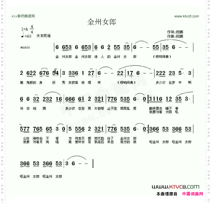 金州女郎