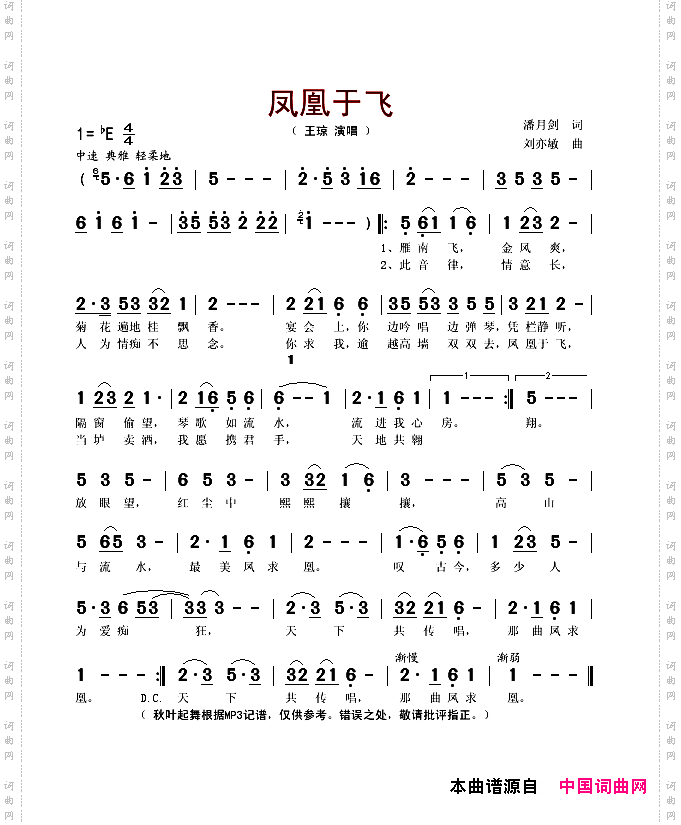 凤凰于飞