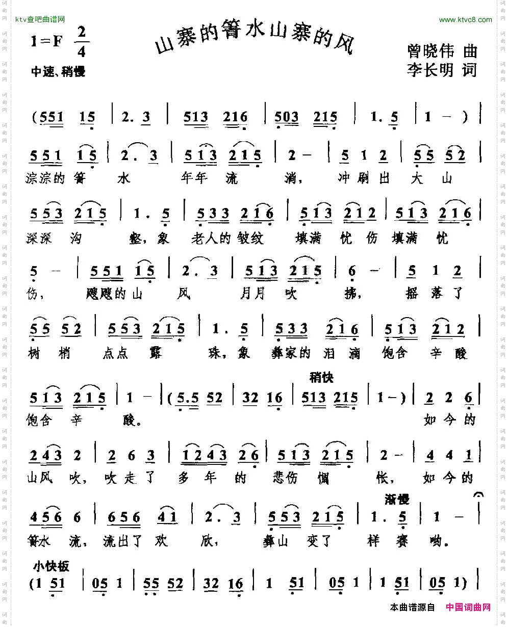 山寨的箐水山寨的风