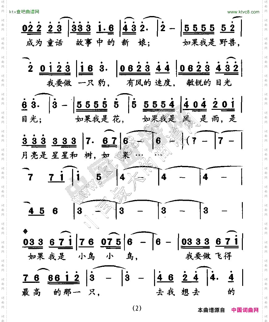 如果康宁词陈涤非曲